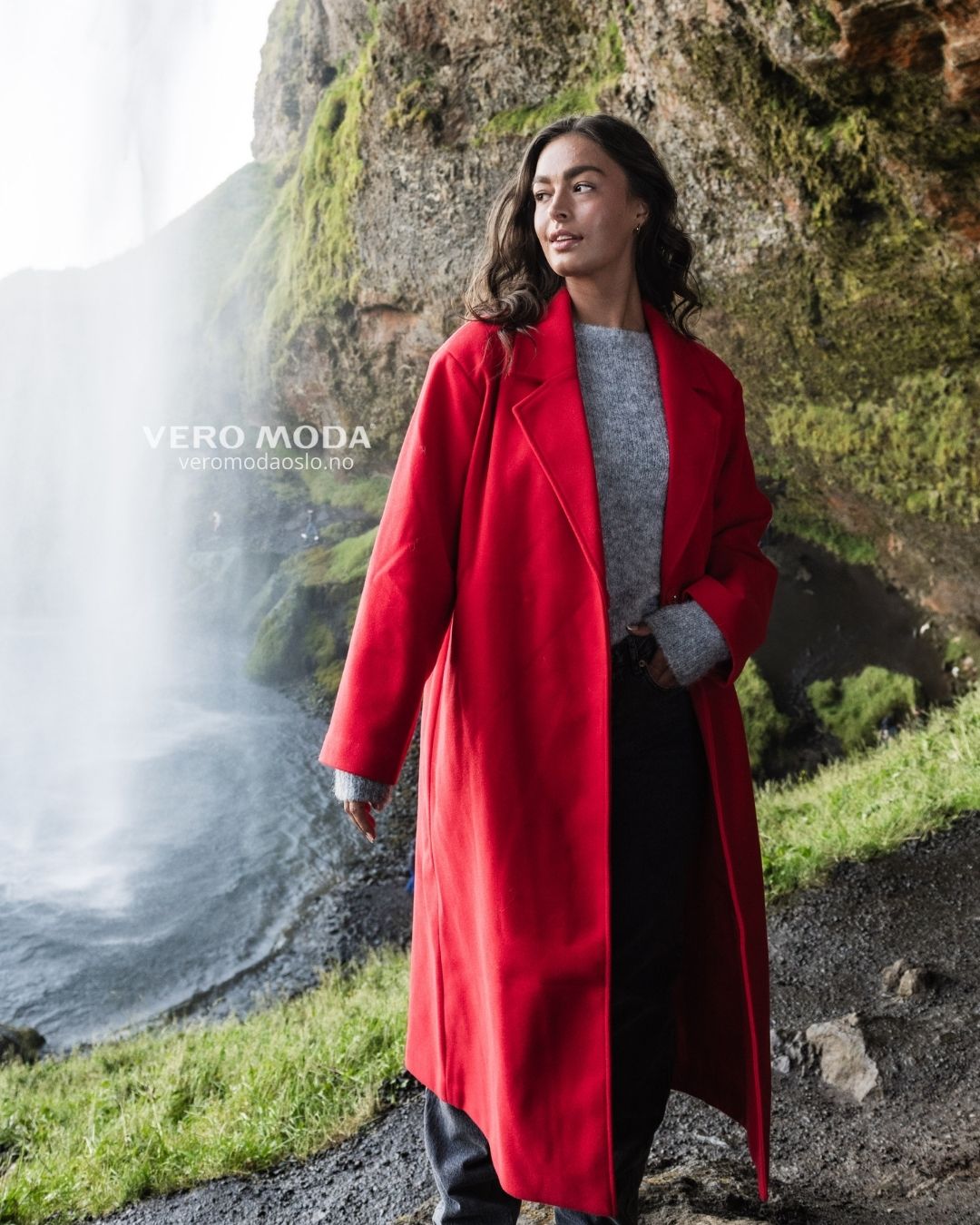 PCSAVANNAH Coat - High Risk Red